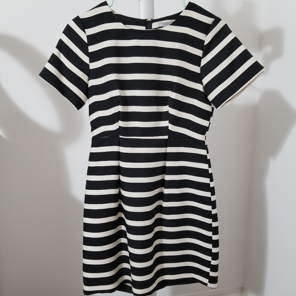 H&M jacquard mini dress